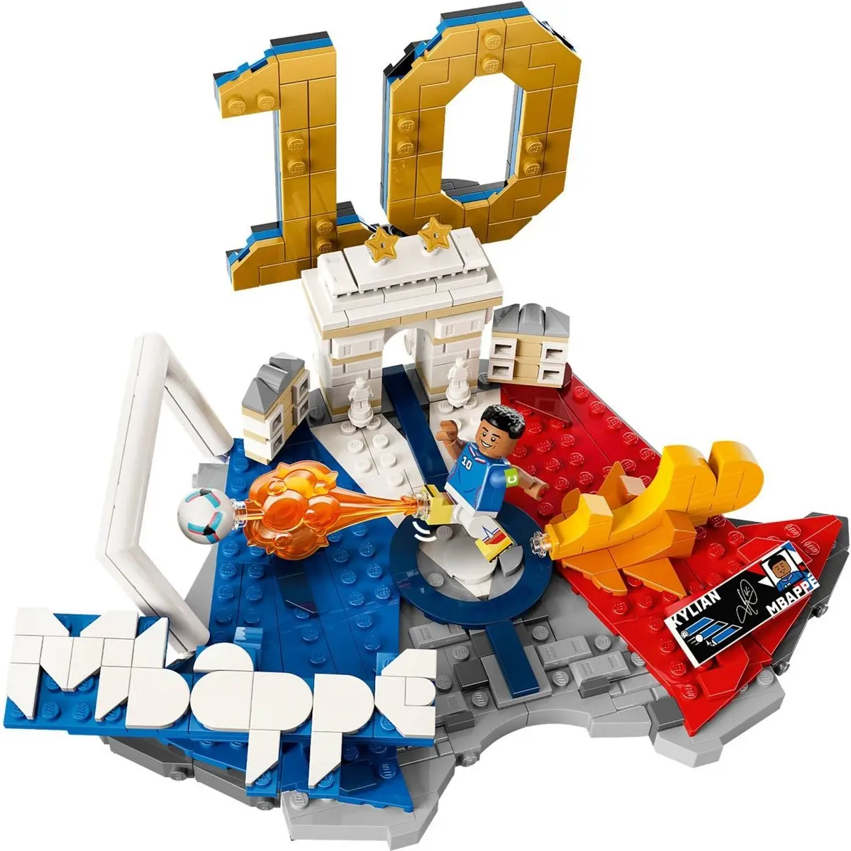 LEGO Editions 43013 Kylian Mbappé – Football Highlights set, image 11