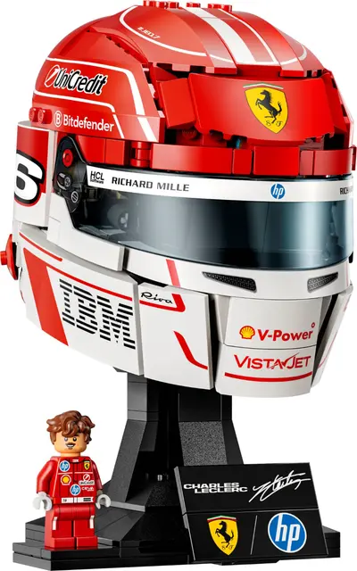 LEGO Editions 43014 Scuderia Ferrari HP Charles Leclerc Helmet set