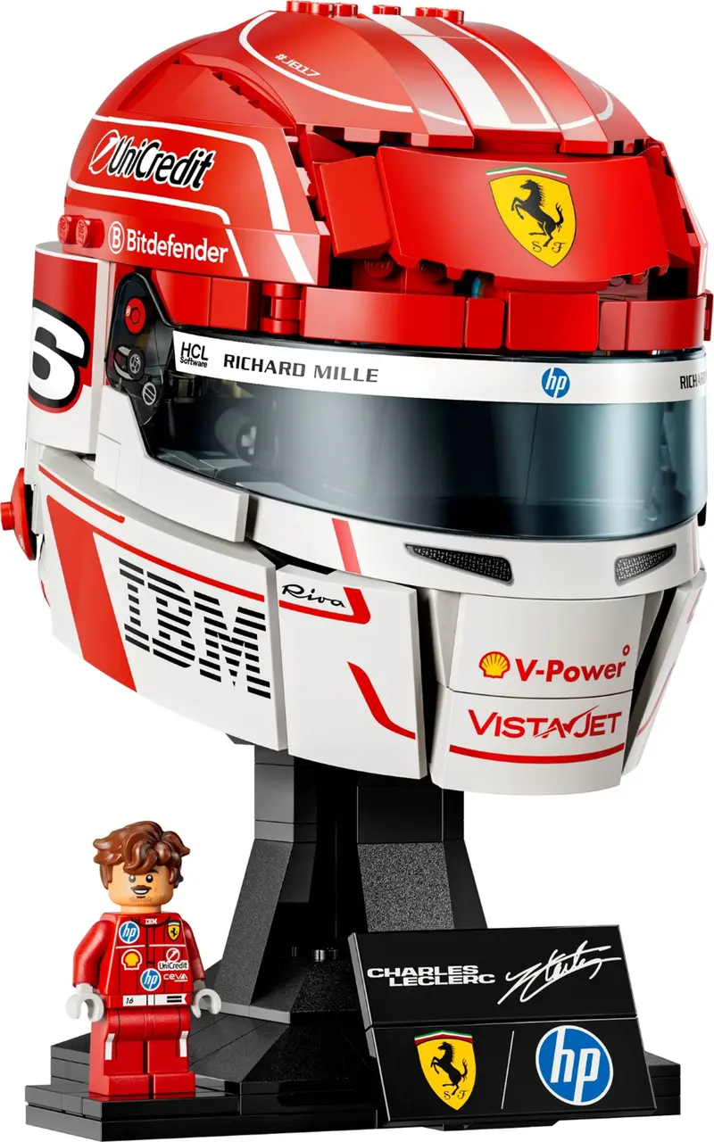 LEGO Editions 43014 Scuderia Ferrari HP Charles Leclerc Helmet set