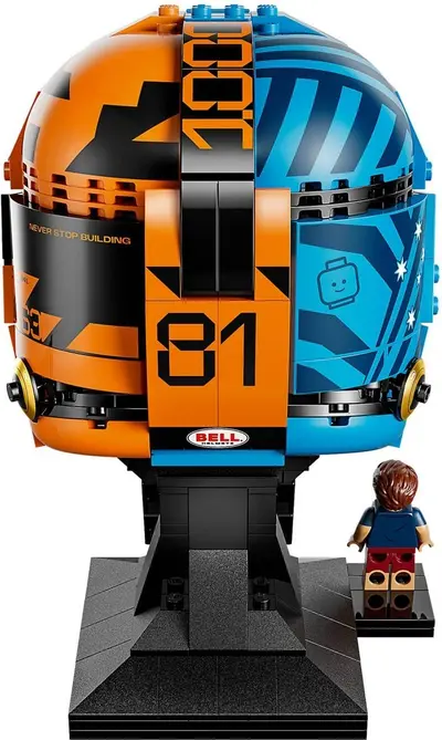LEGO Editions 43017 McLaren Mastercard F1 Team Oscar Piastri Helmet set, image 12