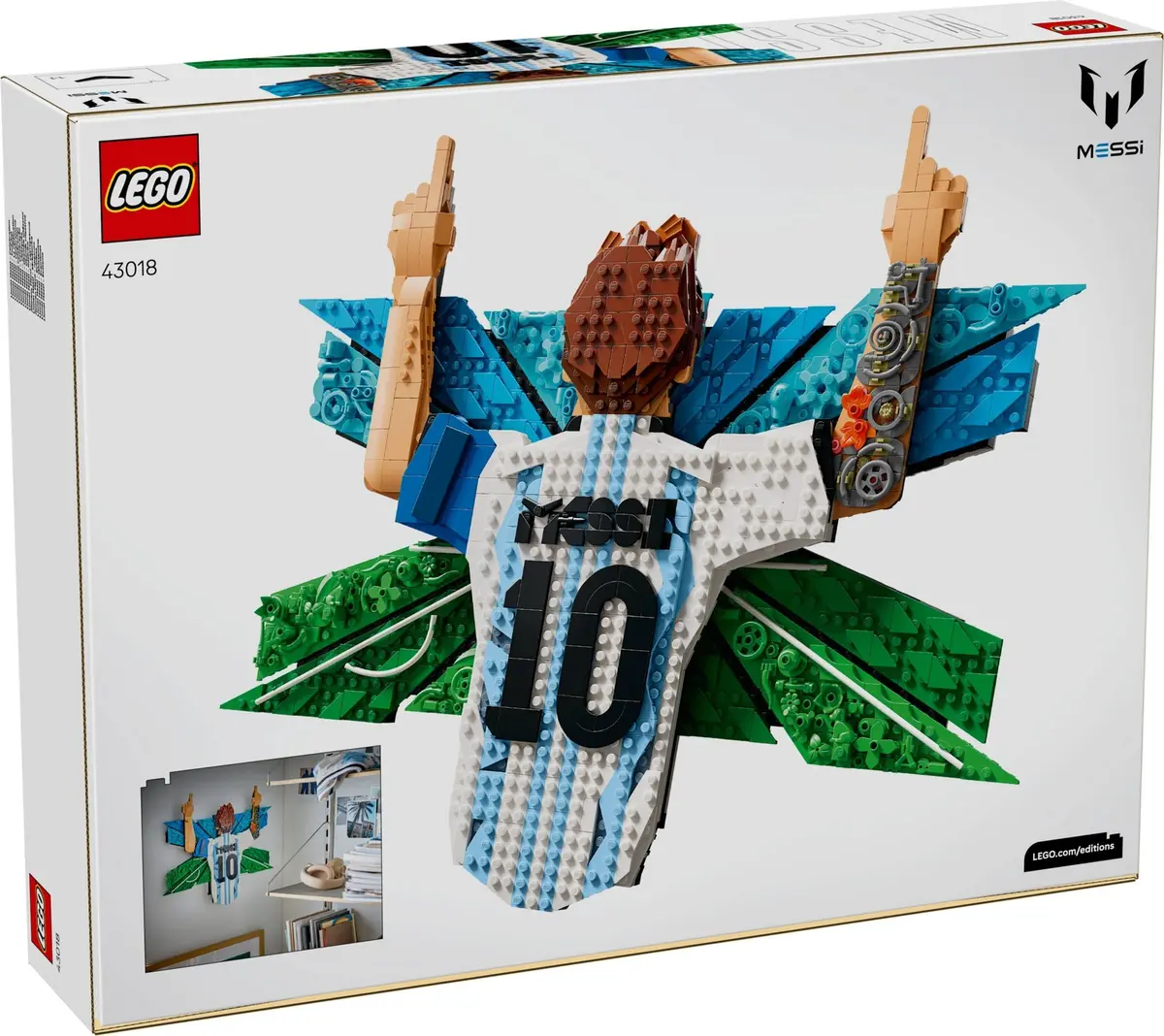 LEGO Editions 43018 Lionel Messi - Celebration set, image 3