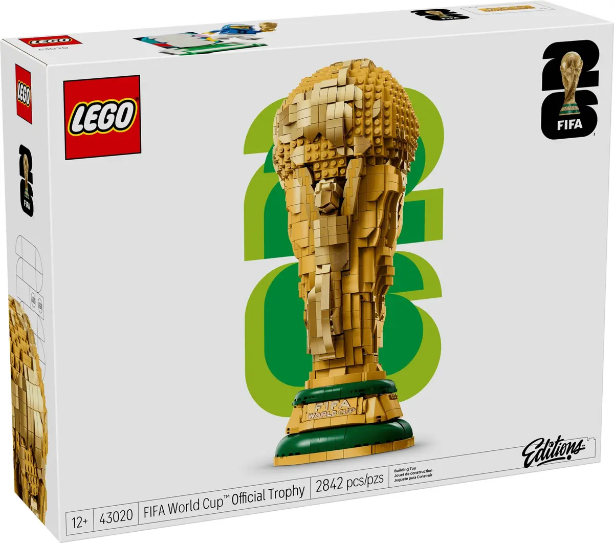 LEGO Editions 43020 FIFA World Cup Official Trophy set, image 4