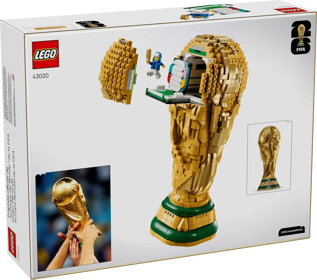 LEGO Editions 43020 FIFA World Cup Official Trophy set, image 5