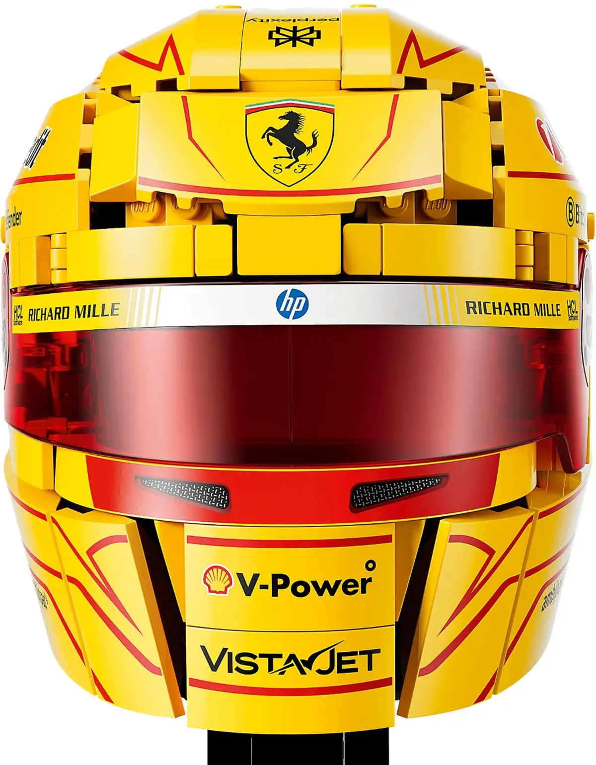 LEGO Editions 43022 Scuderia Ferrari HP Lewis Hamilton Helmet set, image 10