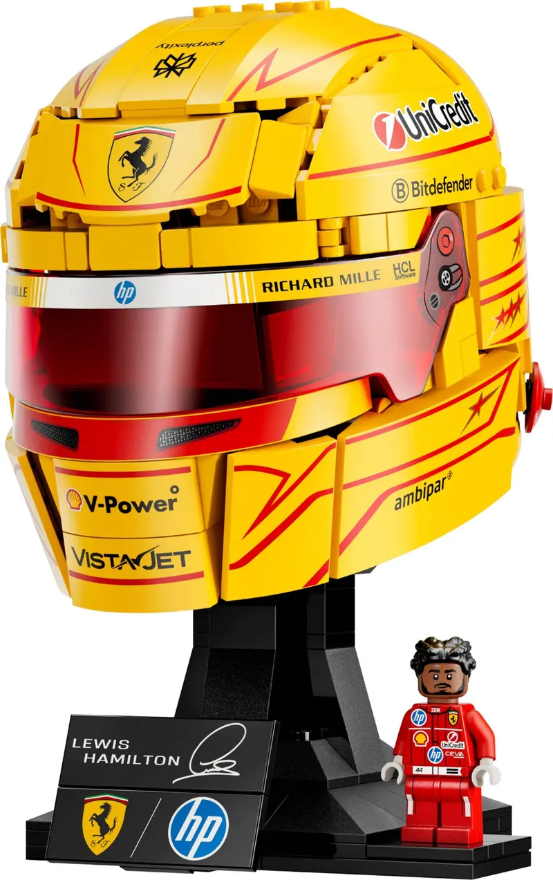 LEGO Editions 43022 Scuderia Ferrari HP Lewis Hamilton Helmet set