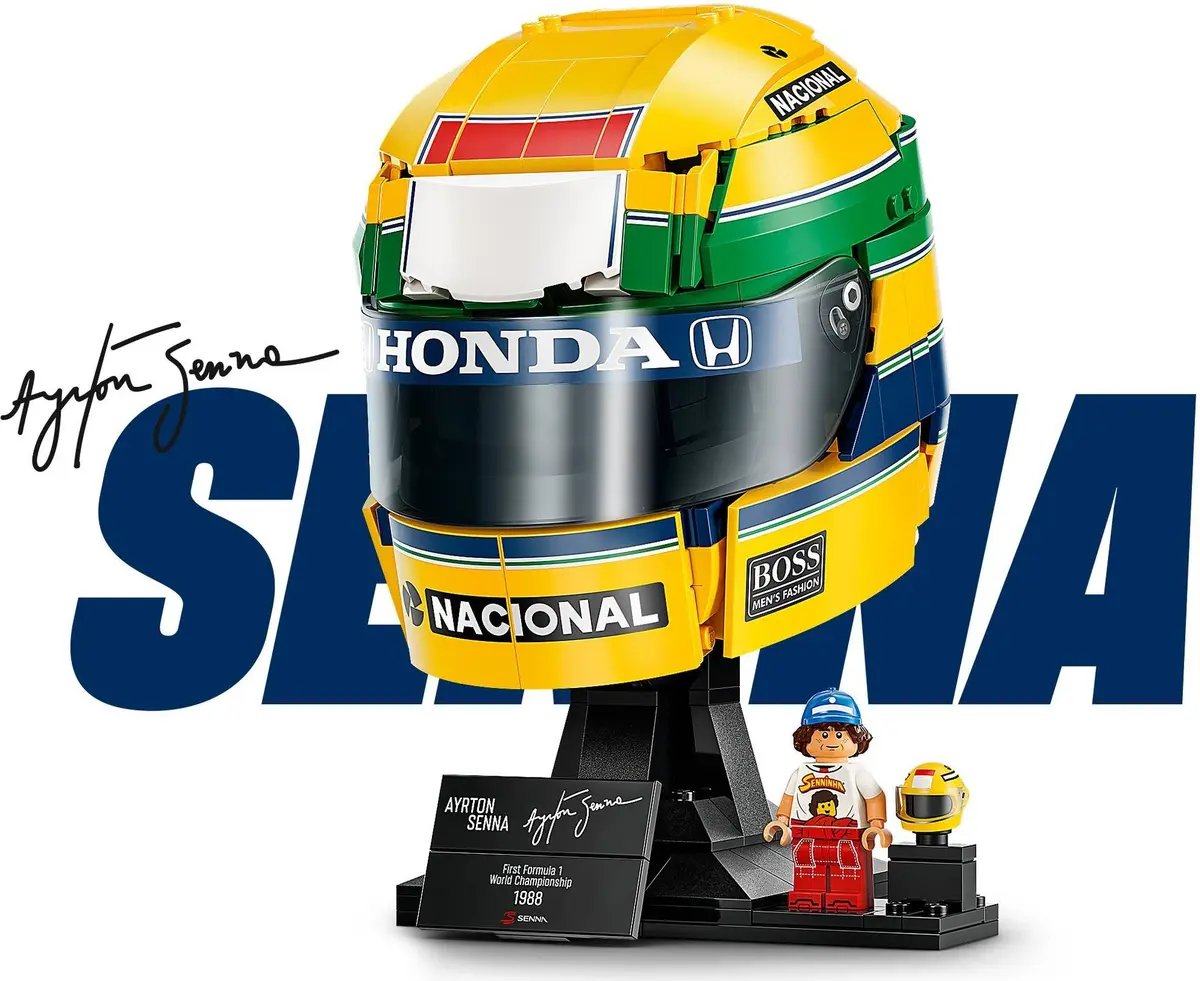 LEGO Editions 43024 Ayrton Senna Helmet set, image 9