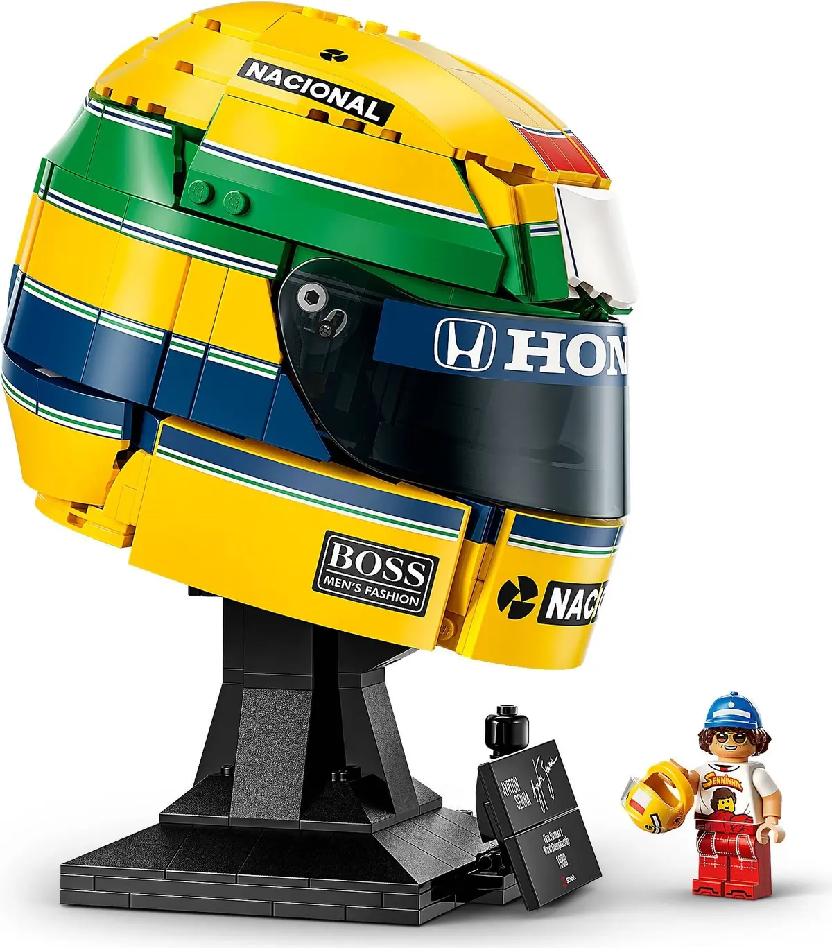 LEGO Editions 43024 Ayrton Senna Helmet set, image 13