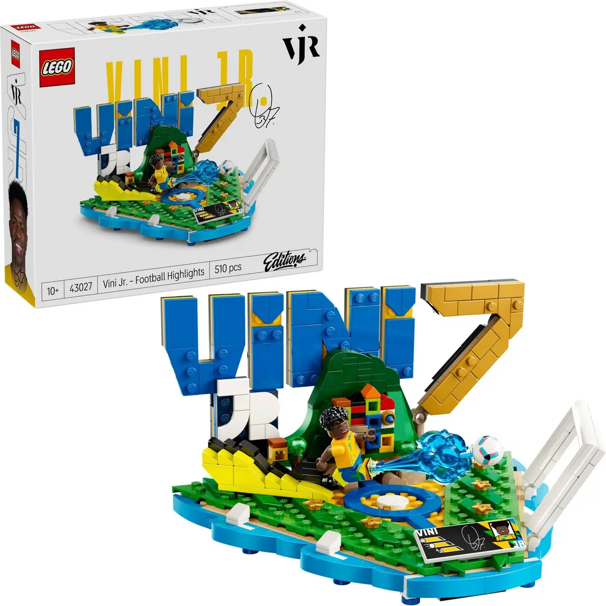 LEGO Editions 43027 Vini Jr. – Football Highlights set, image 4
