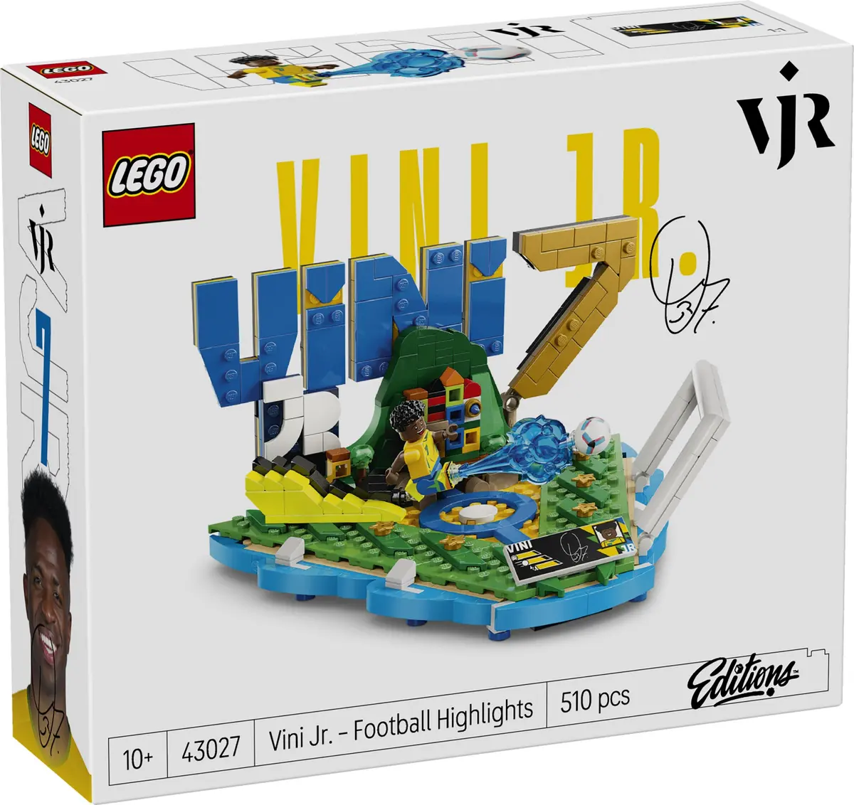 LEGO Editions 43027 Vini Jr. – Football Highlights set, image 2