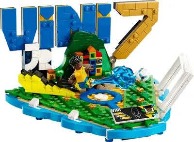 LEGO Editions 43027 Vini Jr. – Football Highlights set