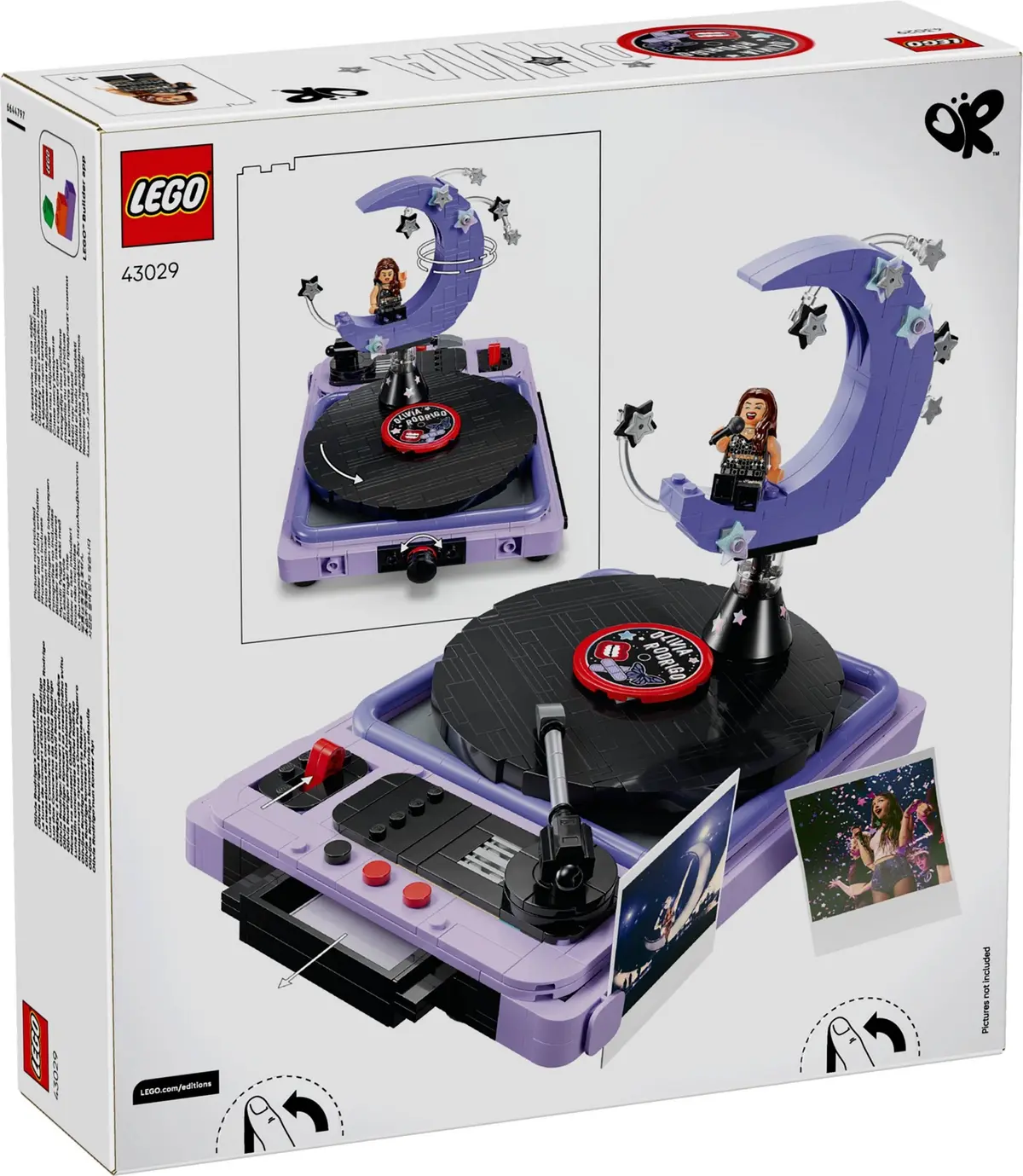 LEGO Editions 43029 Olivia Rodrigo's Concert Moon set, image 4