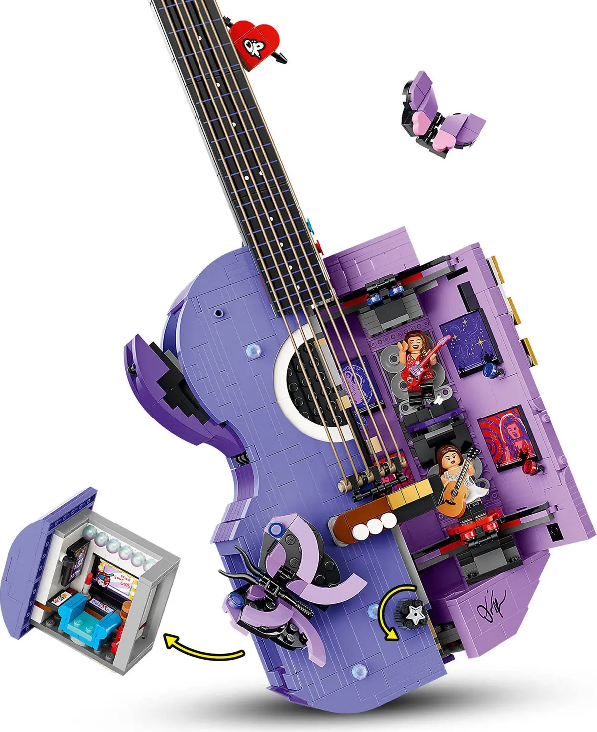 LEGO Editions 43031 Olivia Rodrigo's Dual Guitar set, image 6
