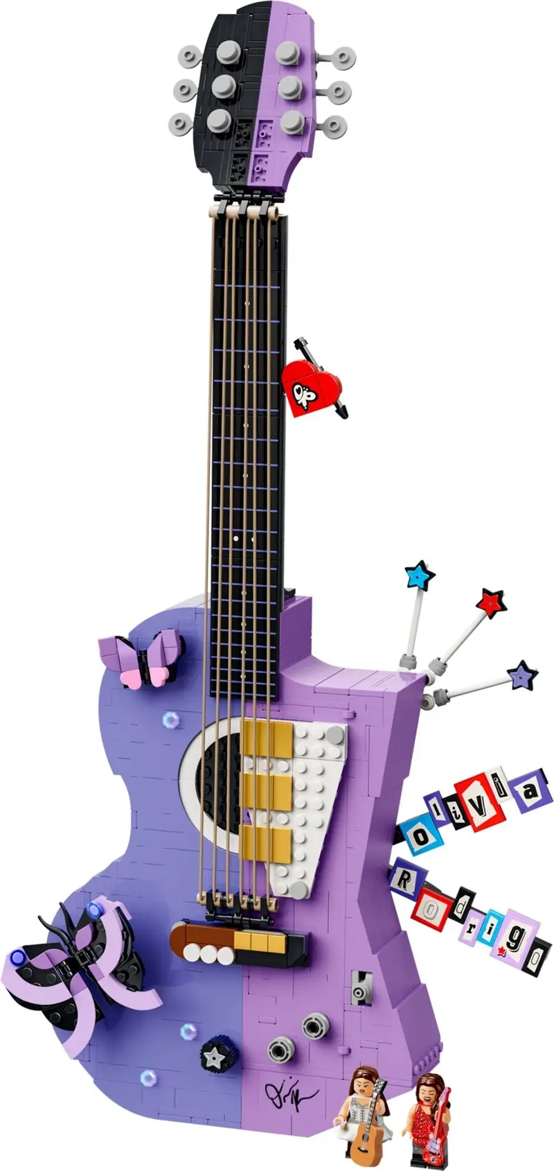 LEGO Editions 43031 Olivia Rodrigo's Dual Guitar set