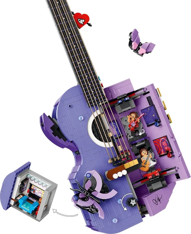 LEGO Editions 43031 Olivia Rodrigo's Dual Guitar set, image 9