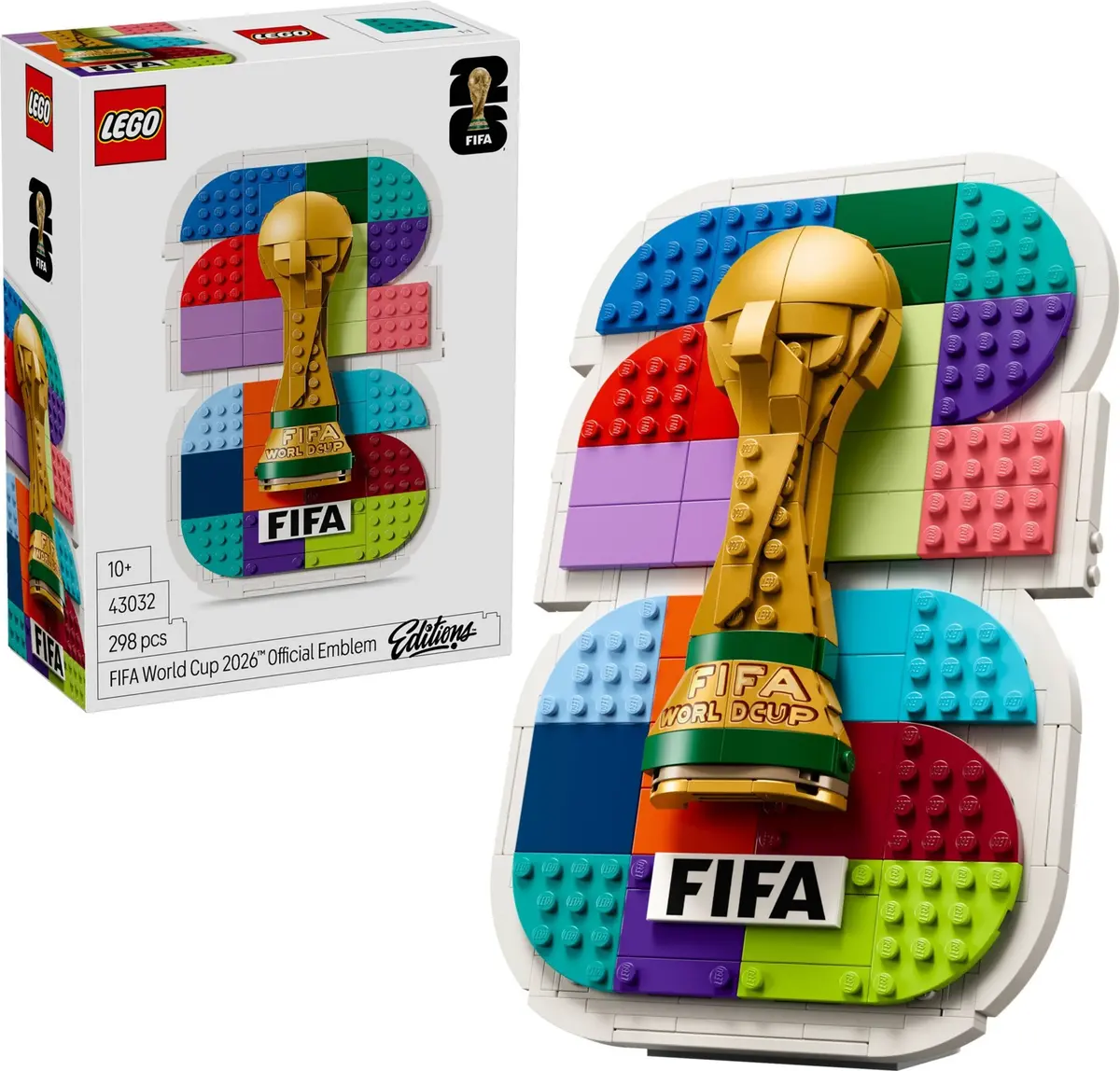 LEGO Editions 43032 FIFA World Cup 2026 Official Emblem set, image 5