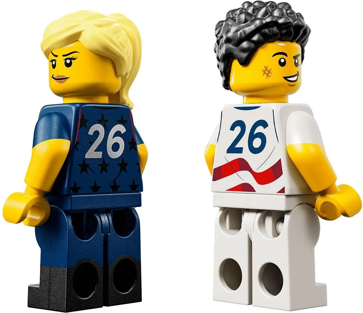 LEGO Editions 43033 2026 U.S. Soccer National Team Jersey set, image 9