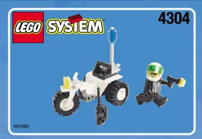 LEGO Town 4304 Chopper Cop set