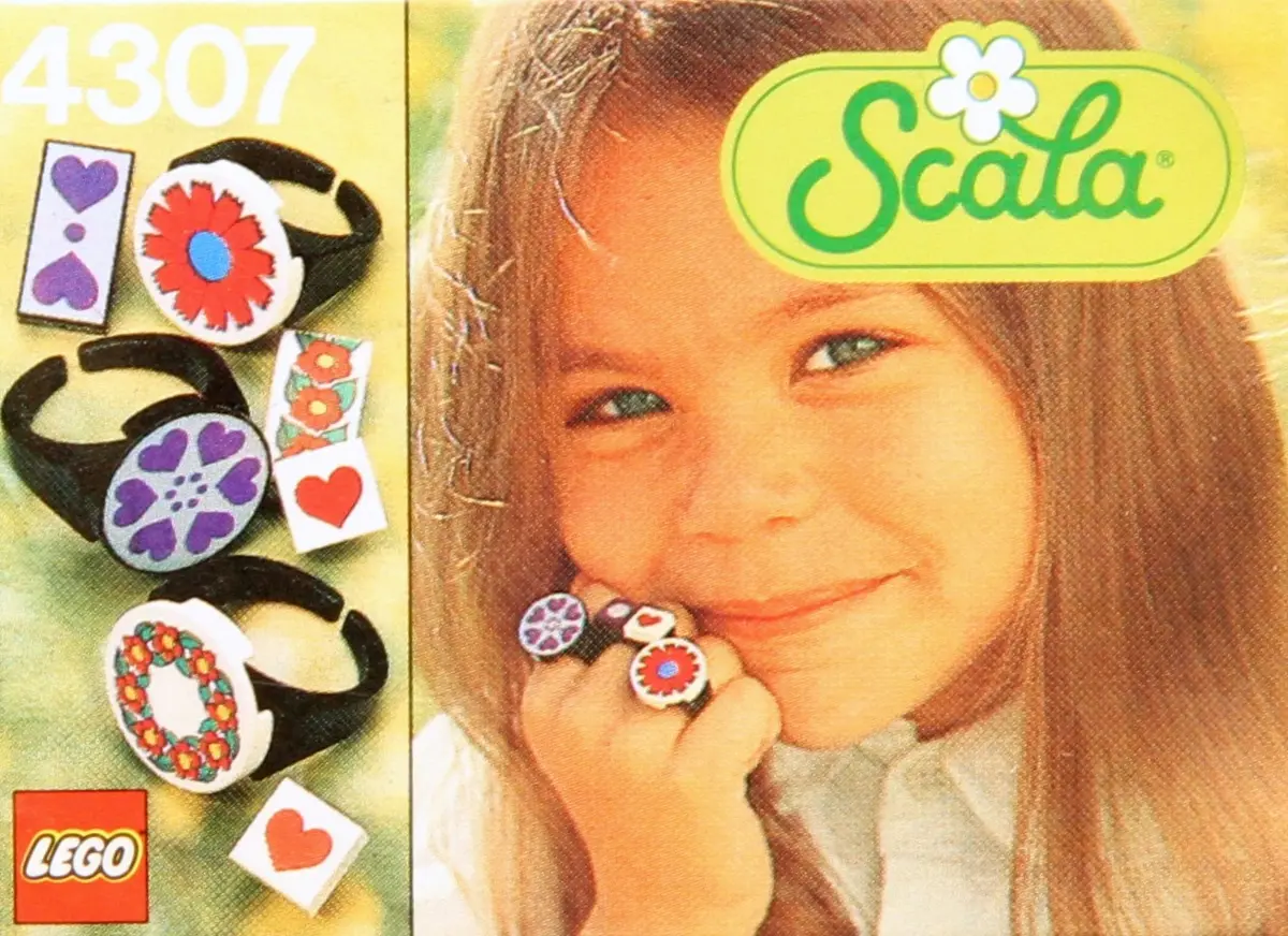 LEGO Scala 4307 Rings set