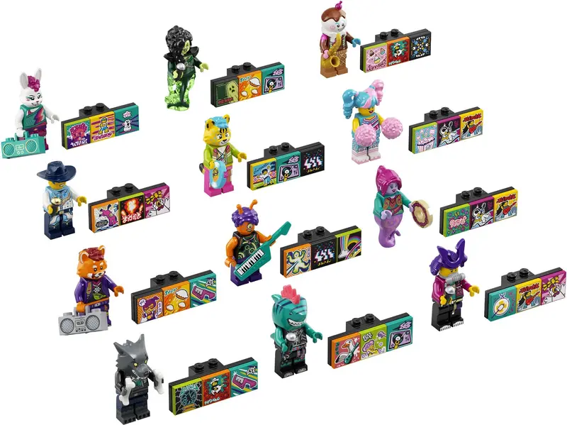 LEGO Vidiyo 43101 Bandmates Series 1 - Complete set
