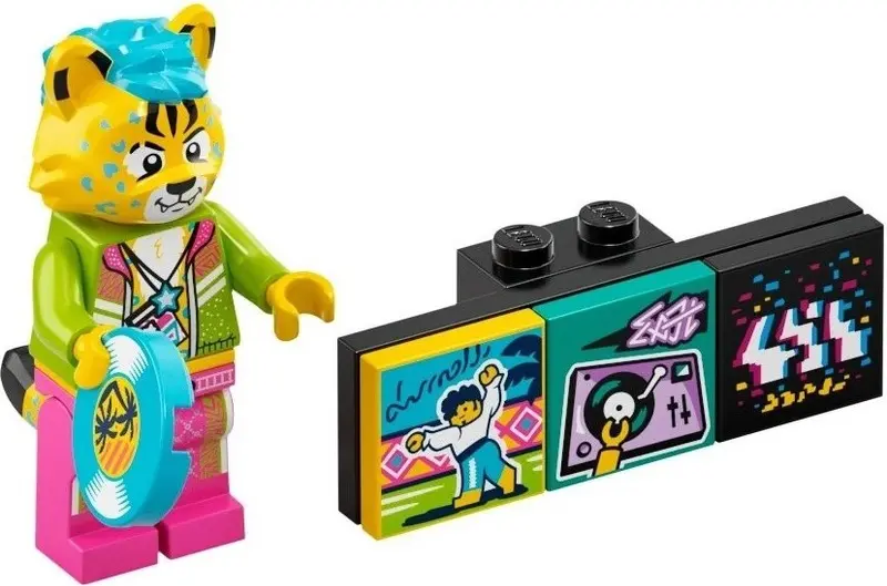 LEGO Vidiyo 43101 DJ Cheetah set