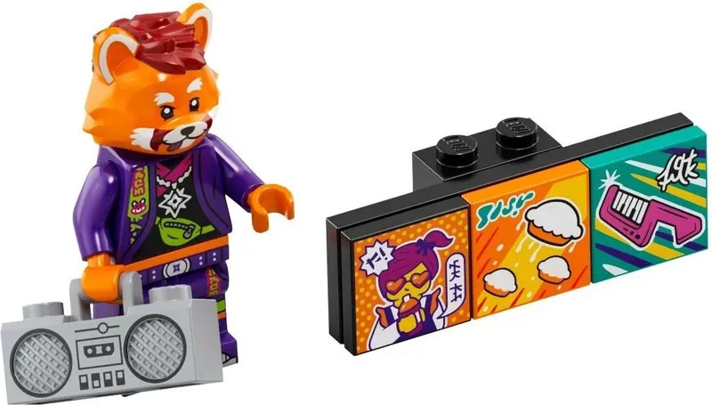 LEGO Vidiyo 43101 Red Panda Dancer set