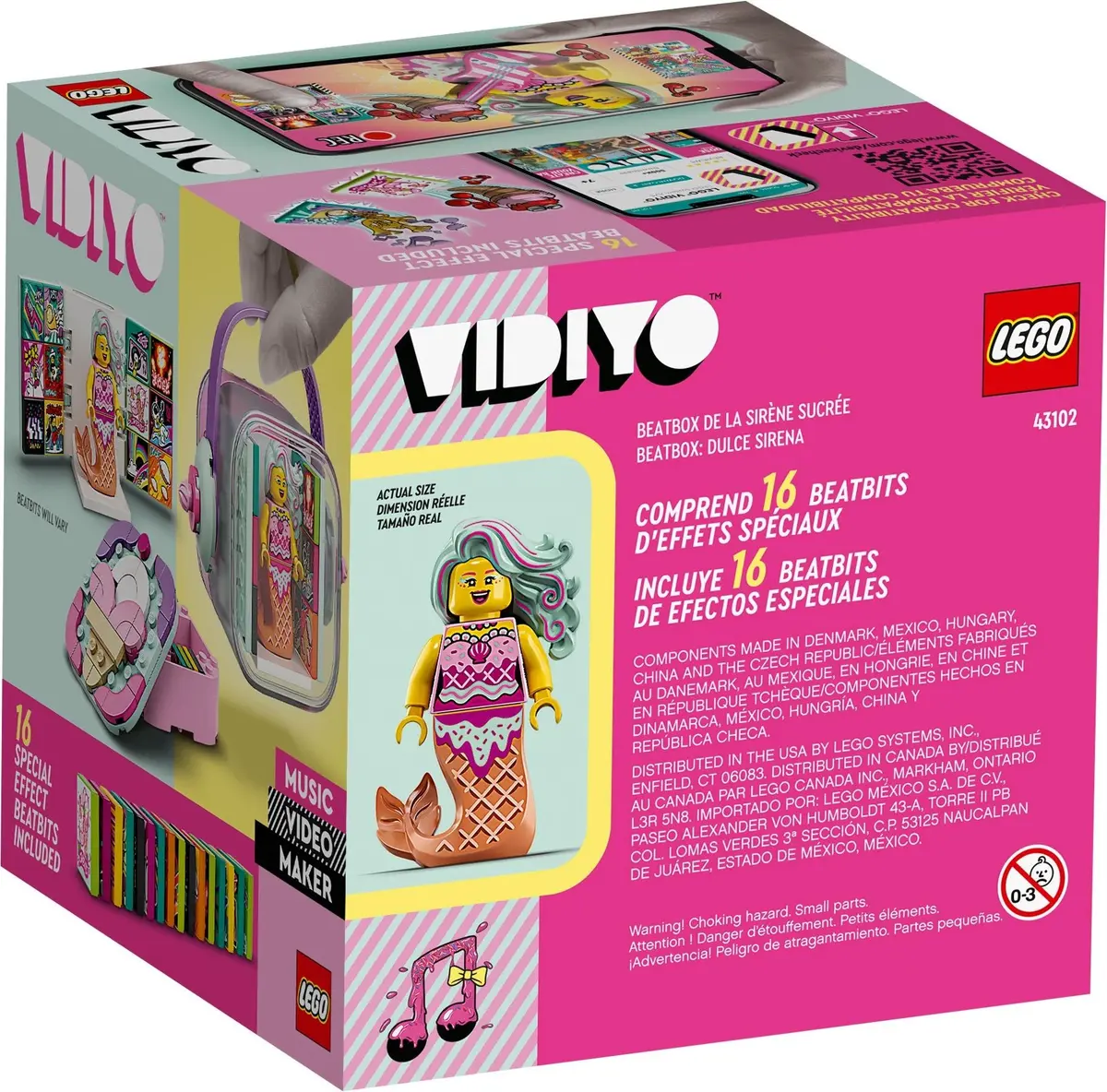 LEGO Vidiyo 43102 Candy Mermaid BeatBox set, image 3