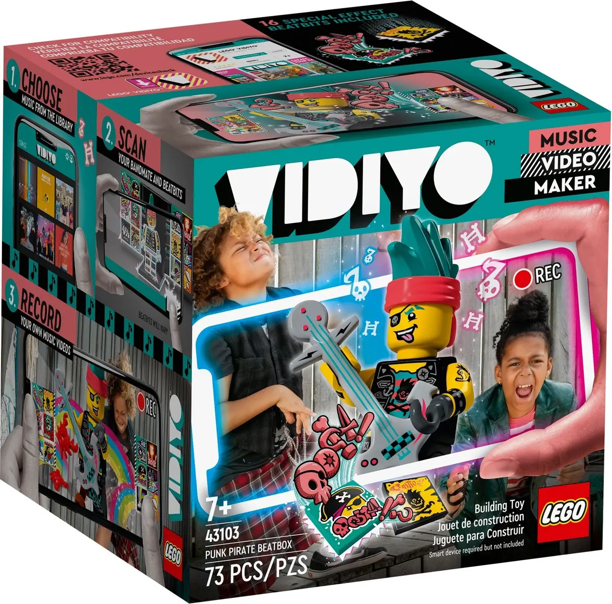 LEGO Vidiyo 43103 Punk Pirate BeatBox set, image 2