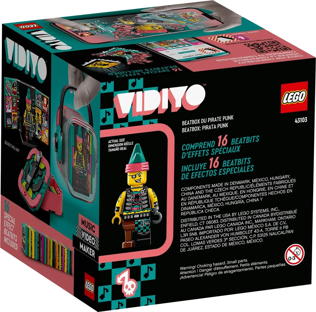 LEGO Vidiyo 43103 Punk Pirate BeatBox set, image 3