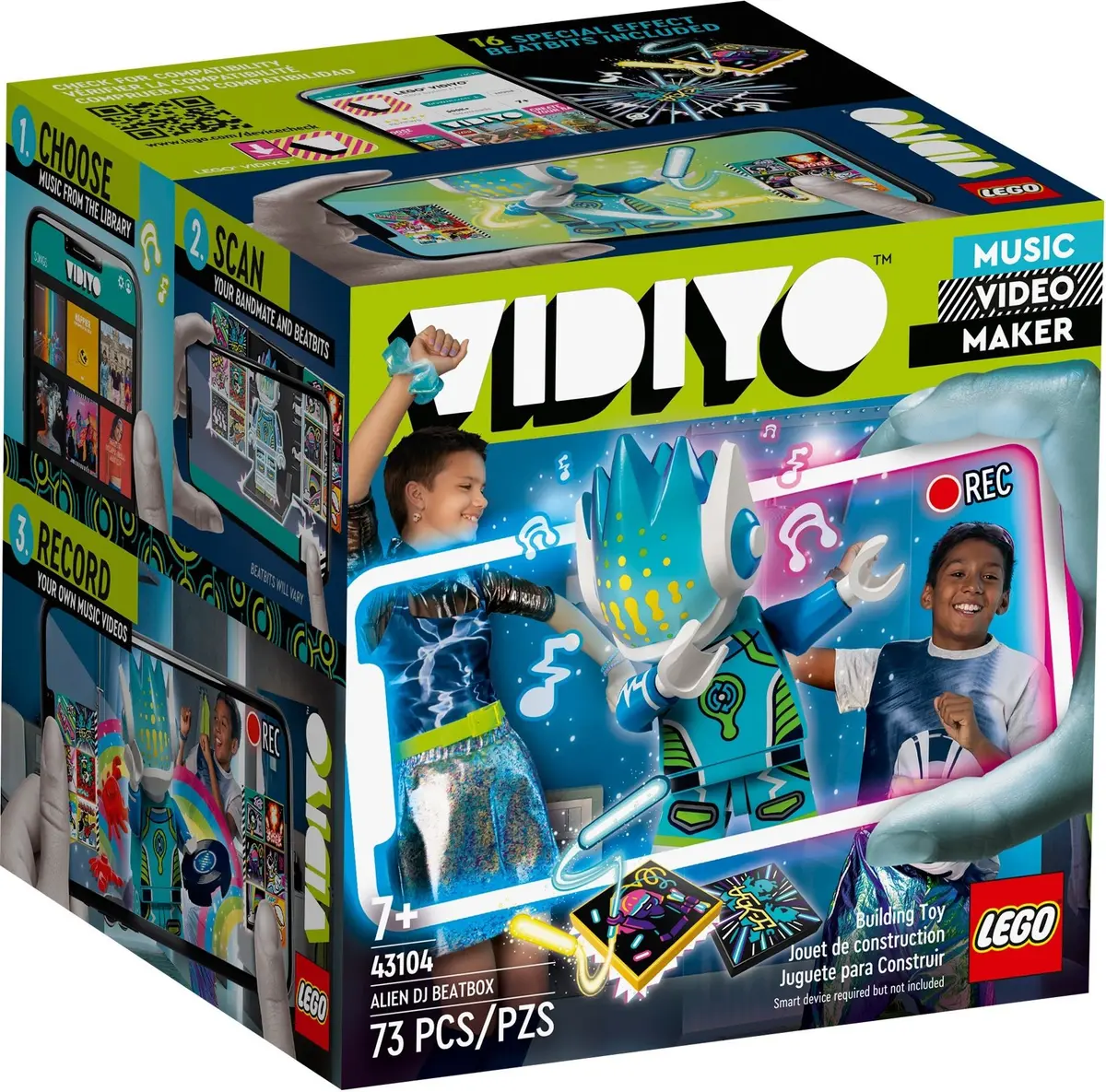 LEGO Vidiyo 43104 Alien DJ BeatBox set, image 2