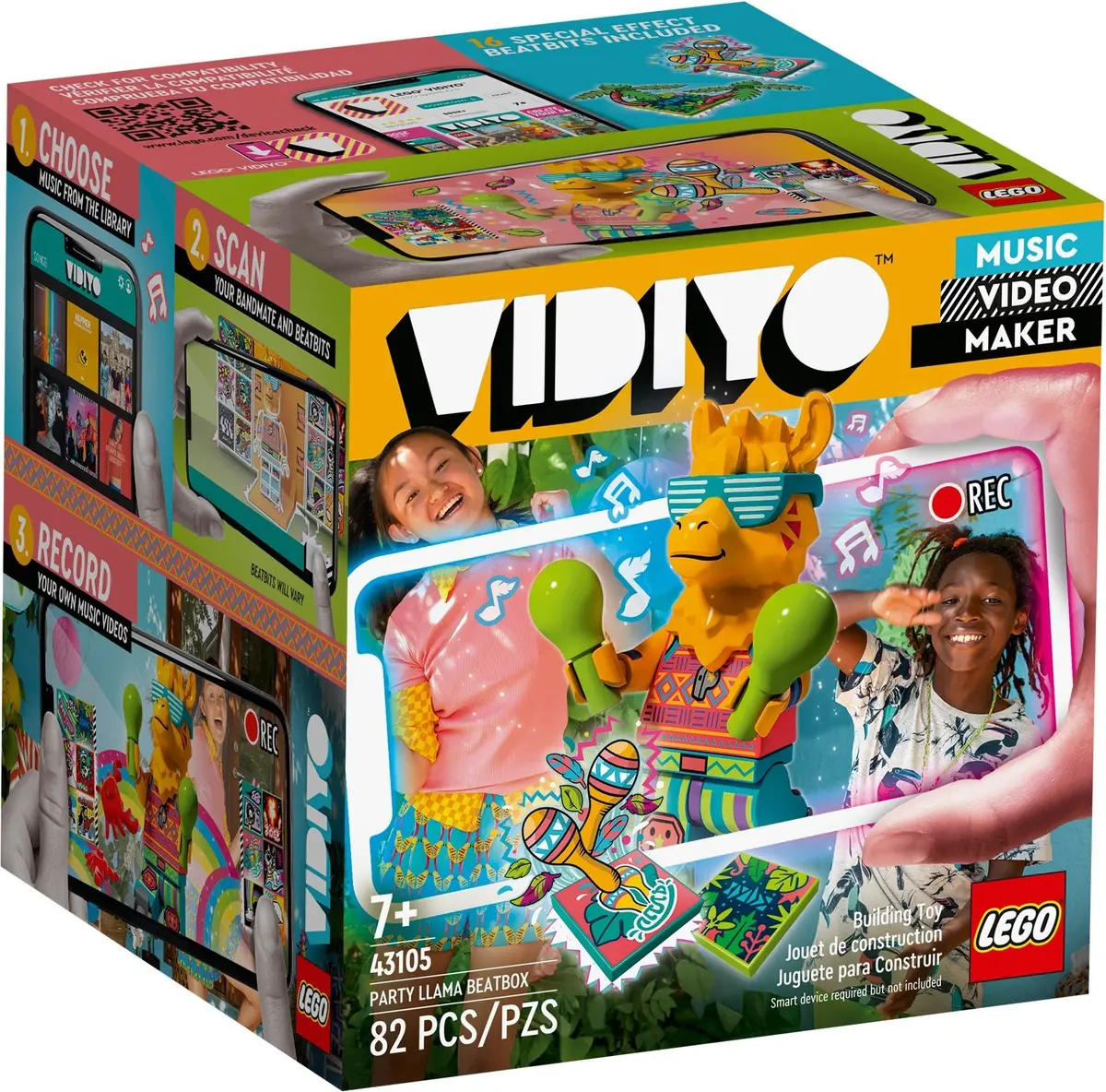 LEGO Vidiyo 43105 Party Llama BeatBox set, image 2