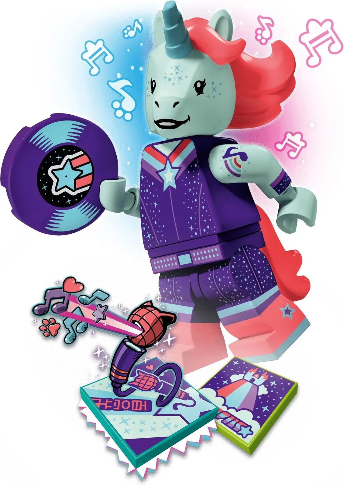 LEGO Vidiyo 43106 Unicorn DJ BeatBox set, image 7