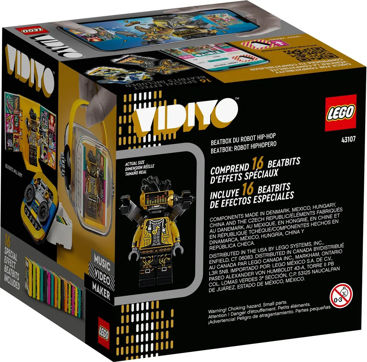 LEGO Vidiyo 43107 HipHop Robot BeatBox set, image 3