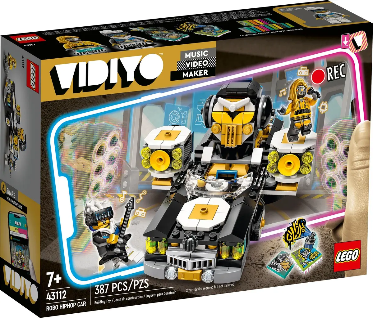 LEGO Vidiyo 43112 Robo HipHop Car set, image 2