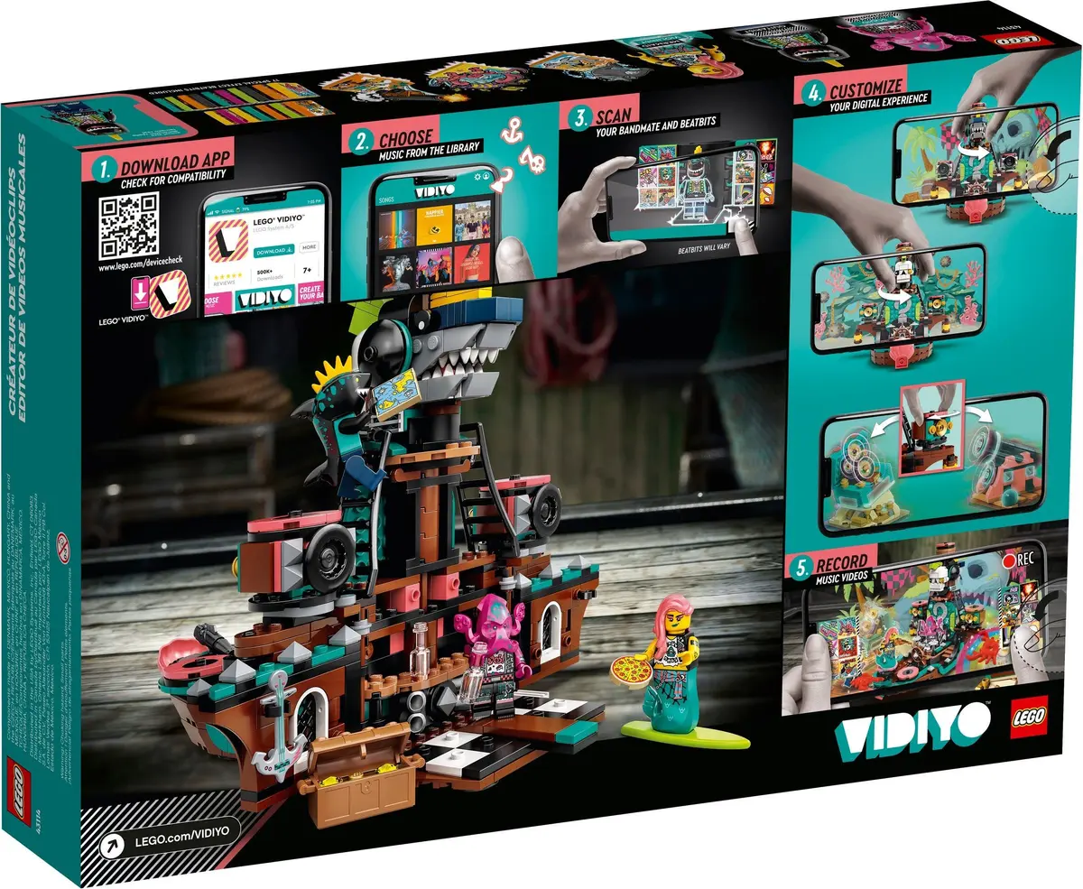 LEGO Vidiyo 43114 Punk Pirate Ship set, image 10
