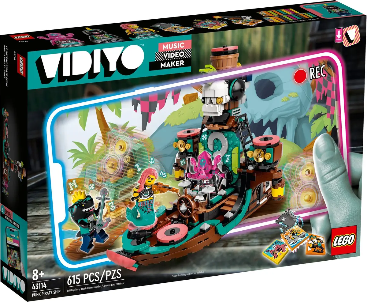 LEGO Vidiyo 43114 Punk Pirate Ship set, image 2