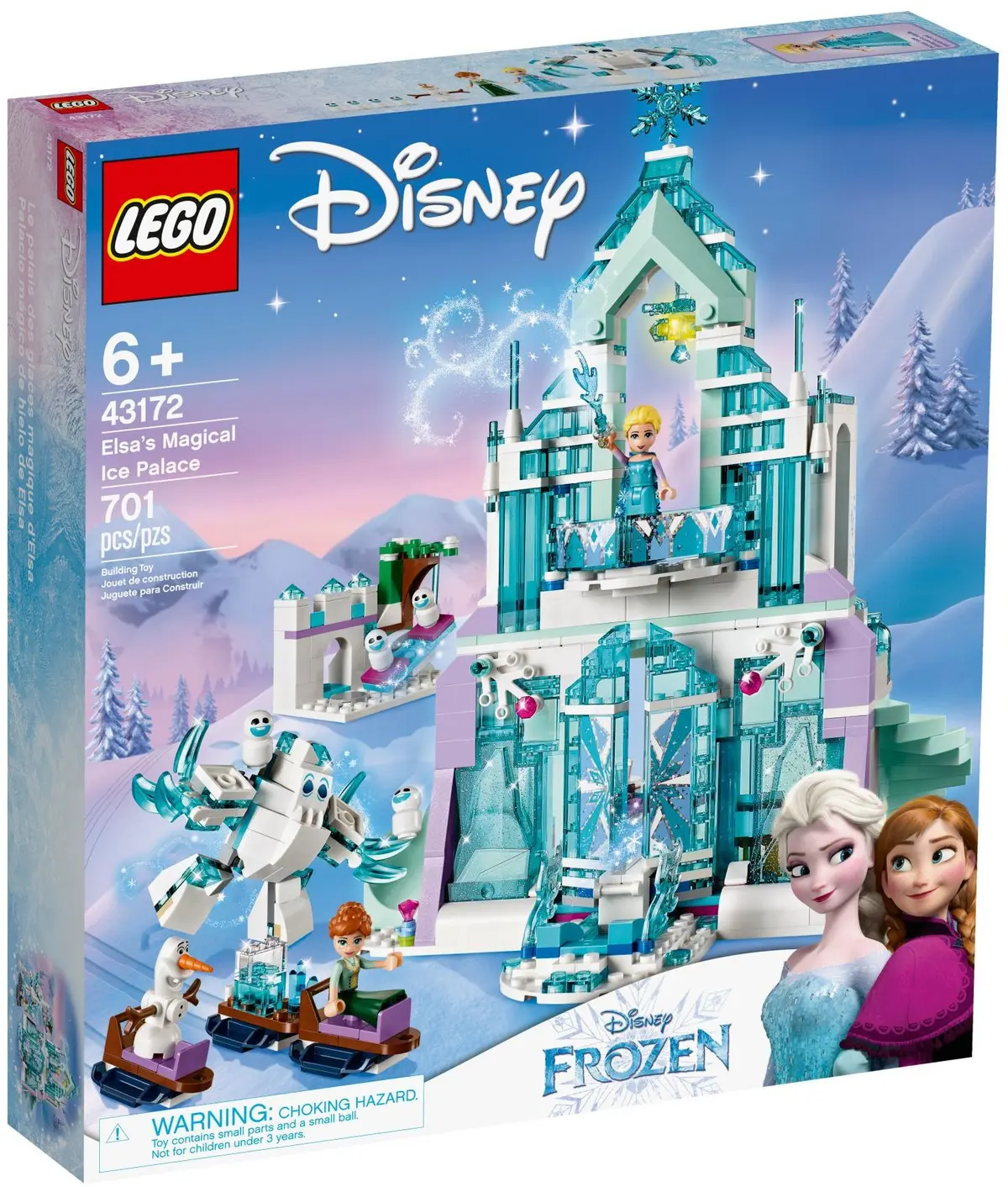 LEGO Disney 43172 Elsa's Magical Ice Palace set, image 2