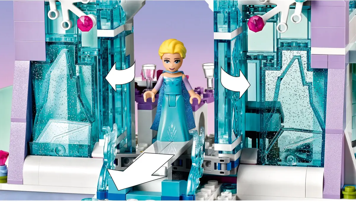 LEGO Disney 43172 Elsa's Magical Ice Palace set, image 7