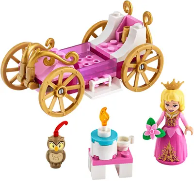 LEGO Disney 43173 Aurora's Royal Carriage set