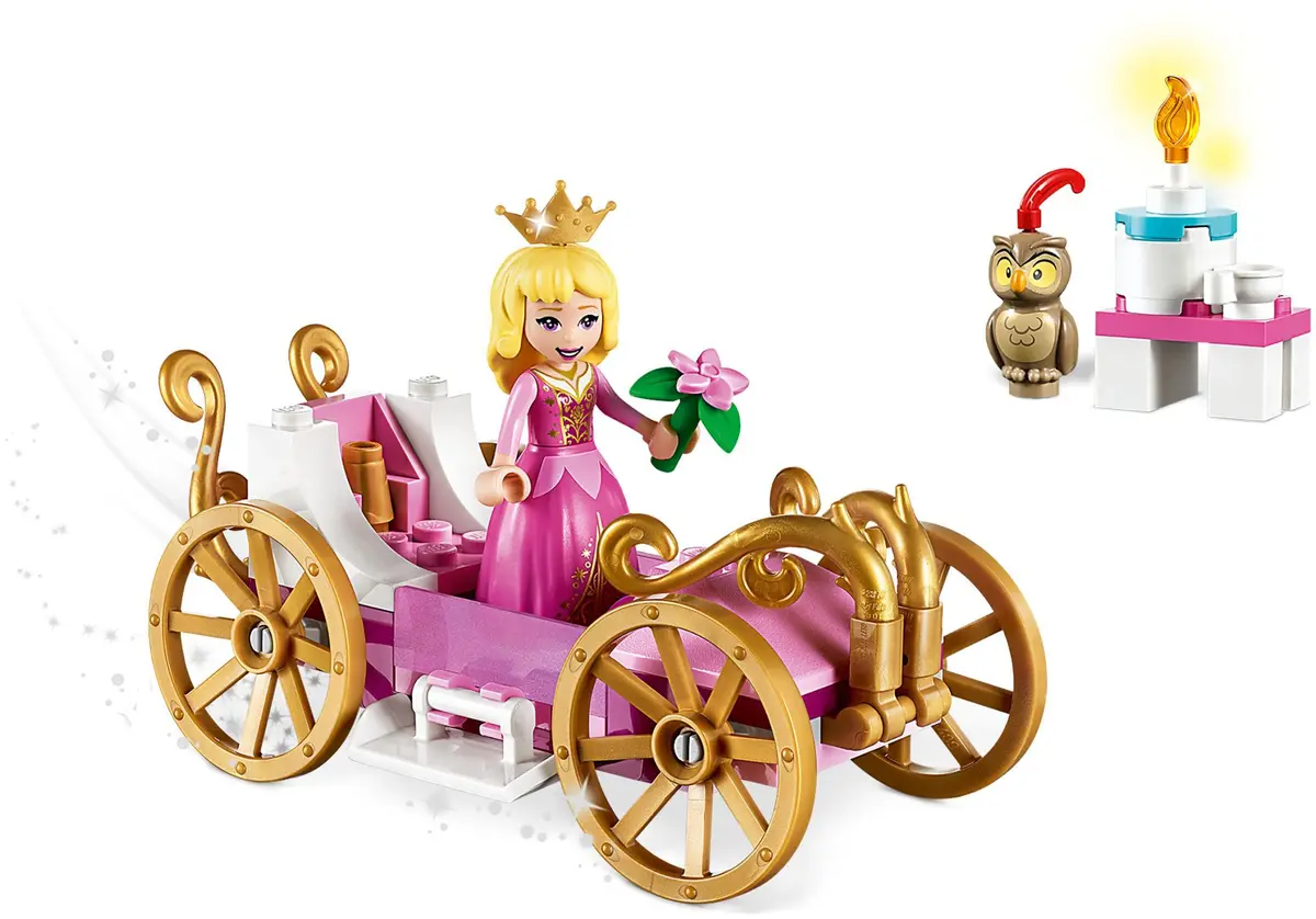 LEGO Disney 43173 Aurora's Royal Carriage set, image 3