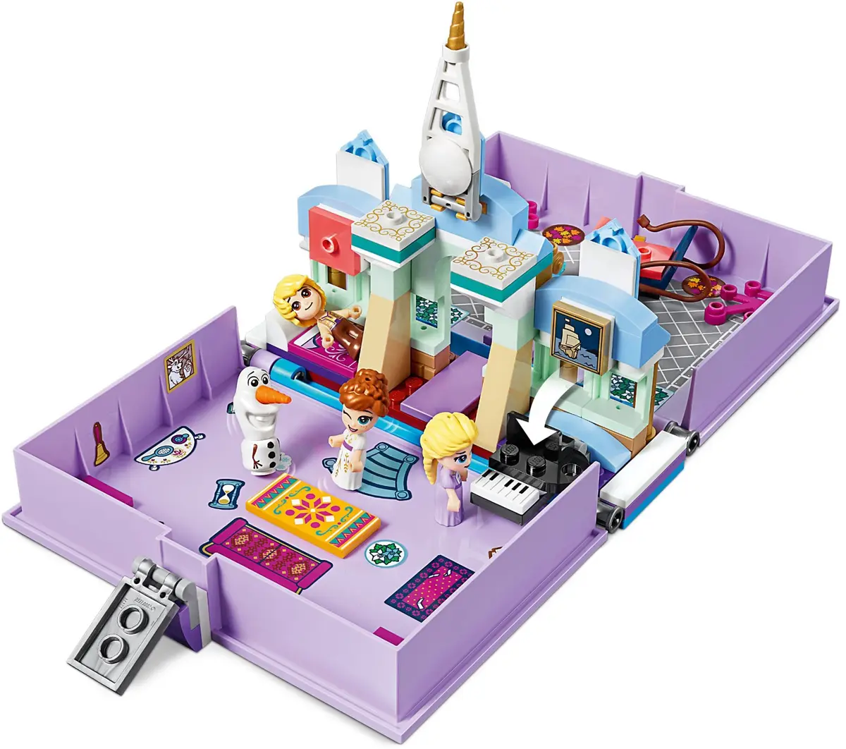LEGO Disney 43175 Anna and Elsa's Storybook Adventures set, image 4