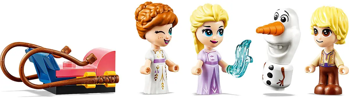 LEGO Disney 43175 Anna and Elsa's Storybook Adventures set, image 6