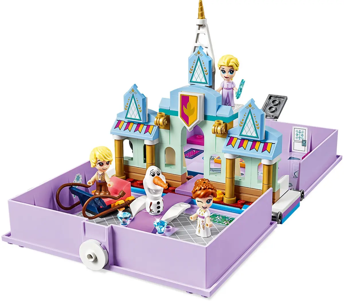 LEGO Disney 43175 Anna and Elsa's Storybook Adventures set, image 3