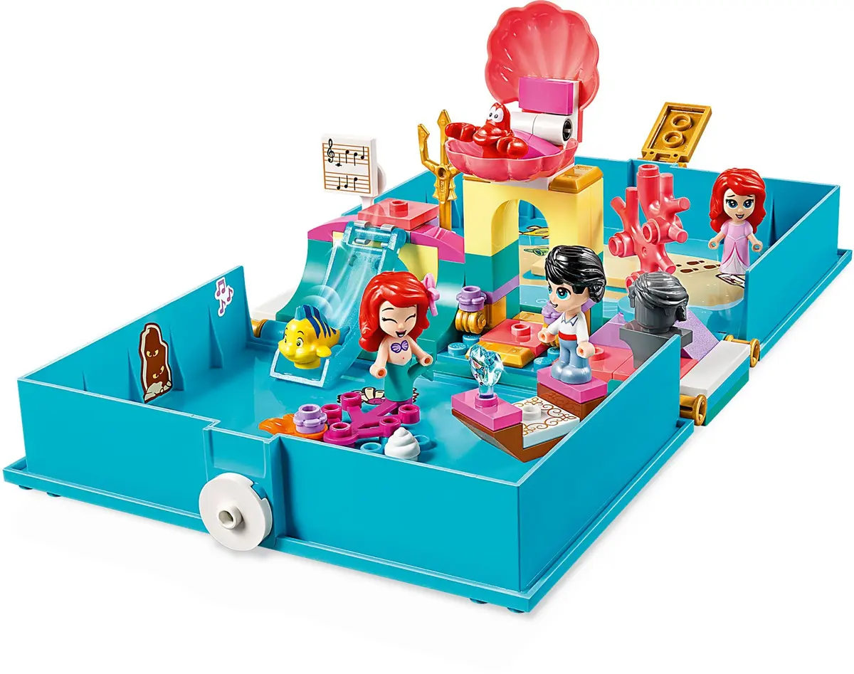 LEGO Disney 43176 Ariel's Storybook Adventures set, image 3