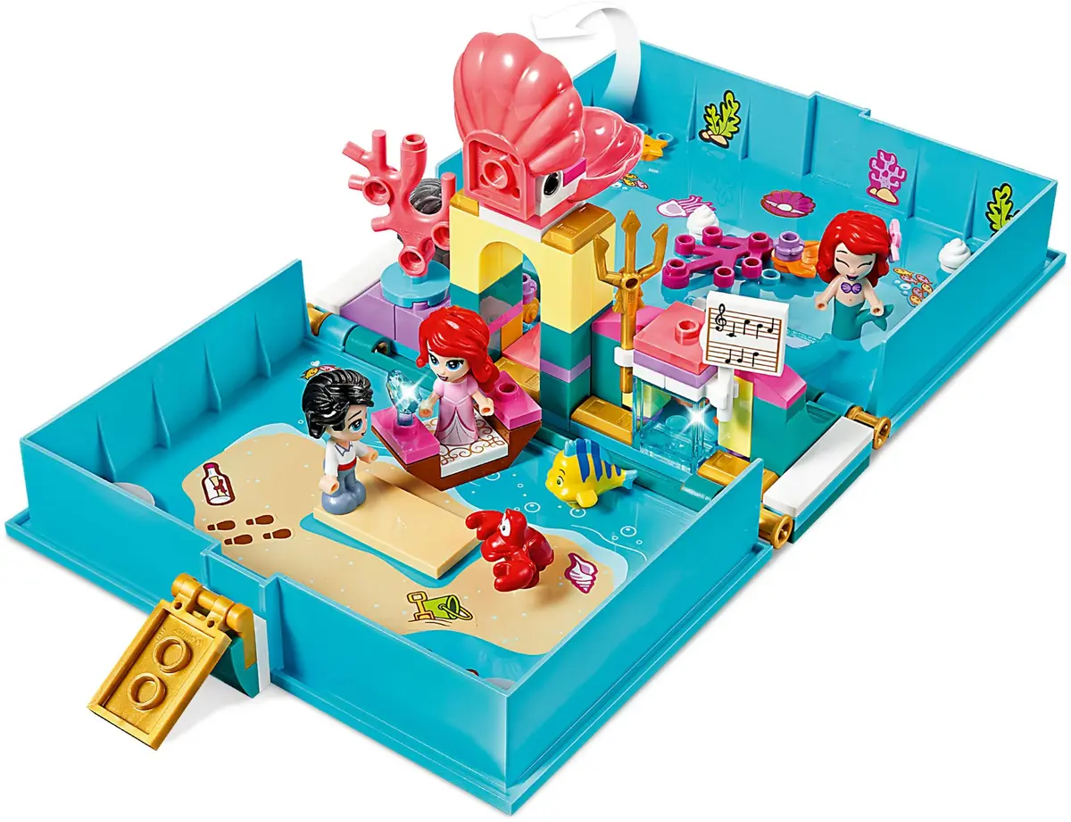 LEGO Disney 43176 Ariel's Storybook Adventures set, image 4