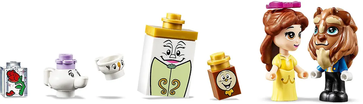 LEGO Disney 43177 Belle's Storybook Adventures set, image 5