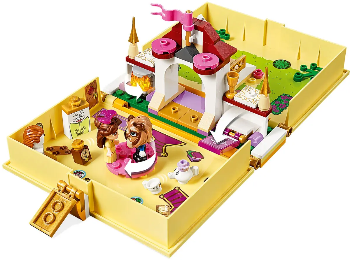 LEGO Disney 43177 Belle's Storybook Adventures set, image 4
