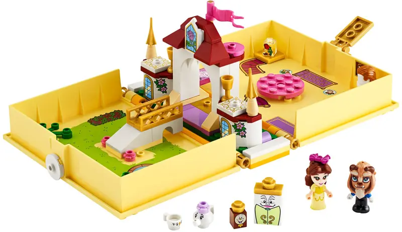 LEGO Disney 43177 Belle's Storybook Adventures set