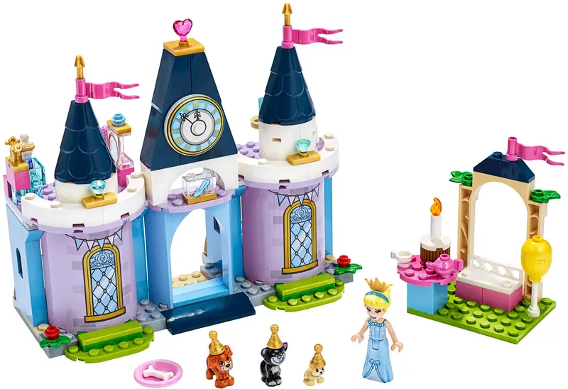 LEGO Disney 43178 Cinderella's Castle Celebration set