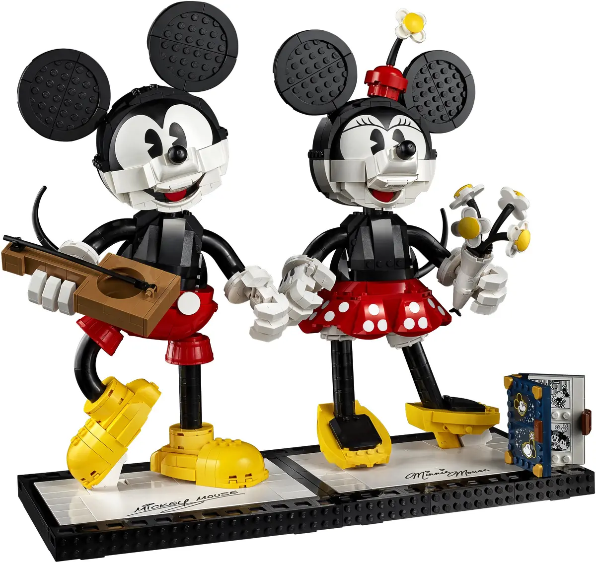 LEGO Disney 43179 Mickey Mouse and Minnie Mouse Buildable Characters set, image 39