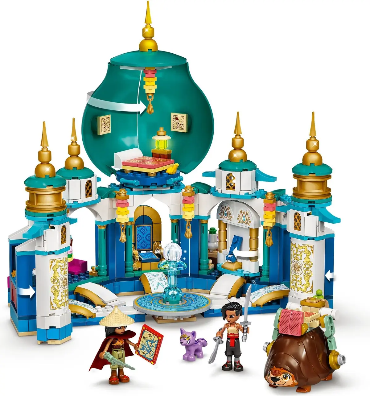 LEGO Disney 43181 Raya and the Heart Palace set, image 11